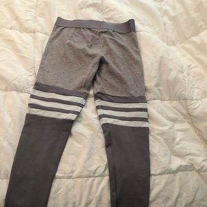 Bombshell thigh high sock leggings